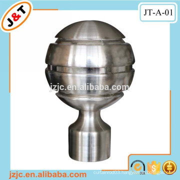 curtain plastic pipe end caps, iron poles iron rod production ball